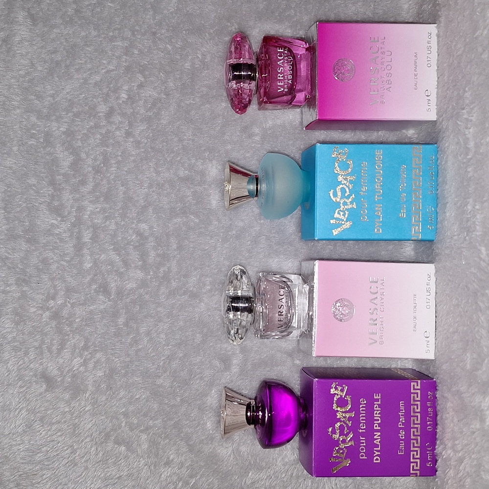 New Versace 4 Piece Women's Mini bundle